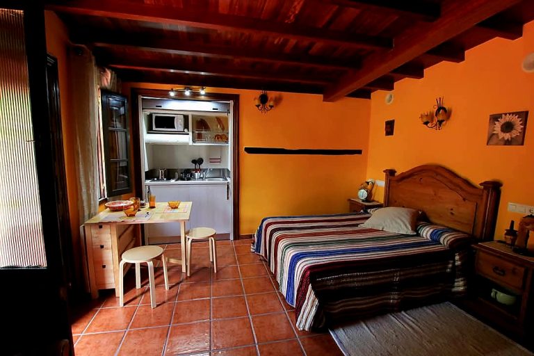 Cocina de casita independiente La Marquesina de El Perlindango